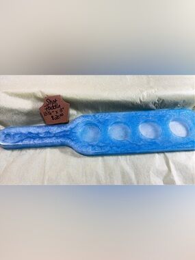 Handmade Resin 4-Cup Shot Paddle